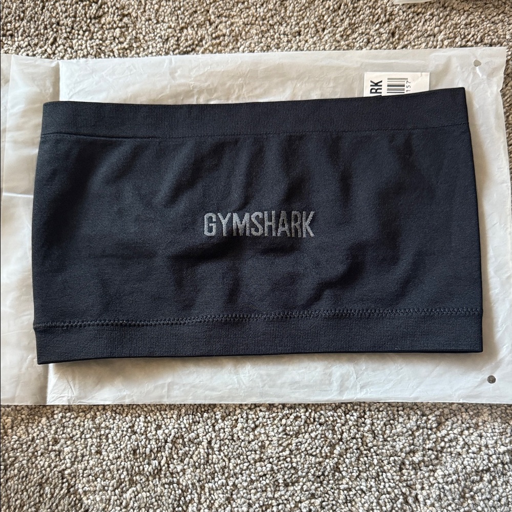 Gymshark Black bandeau